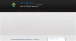 Desktop Screenshot of jramonet.com